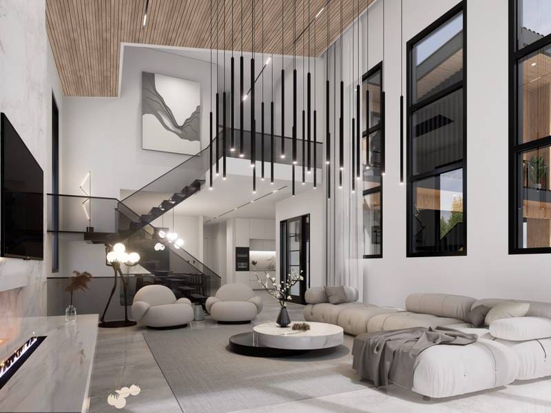 small modern house interior design
