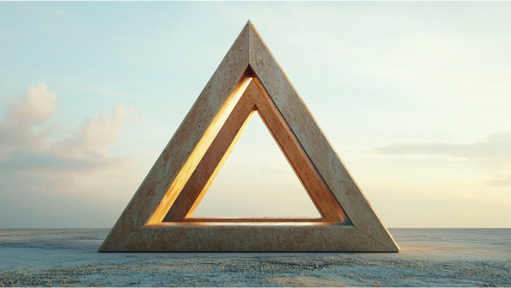 A triangle structure